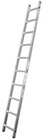 Merdevine za naslanjanje Alu KRAUSE® CORDA® 10 gazišta 2,80m, RV=3,75m, 4,0kg, Z010100