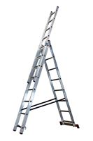 Merdevine višenamenske Alu KRAUSE® CORDA® 3x8 gazišta 2,25-4,50m, 12,0kg, Z033383