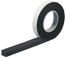 Kompriband 15mm Fugenbreite 1-4mm 12,0lfm/Roll 600Pascal BG1 schwarz 20Roll/Kart 60Kart/Pa, Z1514600-1