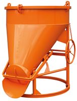 Silos za beton 1021H.10, 750l okrugli s okretnim kolom, Z30260