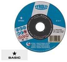 Rezna ploča za čelik 41 115x1,6x22,23mm ravna A46Q-BFB TYROLIT, Z34332872