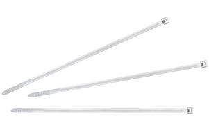 Vezica za kablove PVC UBN 3,6x300 transparentna-100kom/pak VP100, Z37490