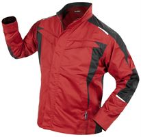 Bundjacke QUALITEX IND, rot/anthrazit, 250 g/m², Gr. 2XL, Z43014-RABJ2XL