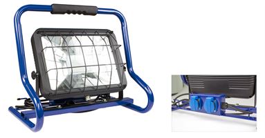 CHIP-LED-lampa 80W SAMSUNG-SMD-LED 3m priključka, zaštitna rešetka, 2 utičnice, Z46428