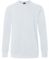 Sweatshirt KÜBLER SHIRTS weiß 320 g/m², UV-Schutz UPF 50+, Gr. 2XL, Z5234102XL