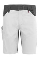 Arbeitsshorts QUALITEX X-Serie, weiß/grau, 245 g/m², Gr. 54, Z61936QX454