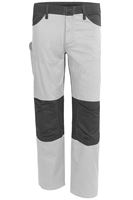 Bundhose QUALITEX X-Serie, weiß/grau, 245 g/m², Gr. 58, Z61938QX458