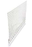Završni profil WDVS, PVC s mrežicom 2,5m/štanga, 5mm debljina maltera, 25štg/kart, 109kart/pal, Z6410305001