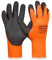 Radne rukavice WINTER GRIP, narančasto/crne, EAN388+511, vel. 11, 6pari/pak, 72pari/karton, Z709282