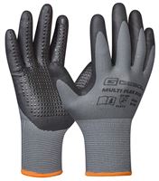 Radne rukavice za montažu MULTI FLEX ECO, sivo/crne, EN388, vel. 10, 12pari/pak, 120par/karton, Z709678