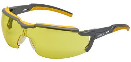 Schutzbrille ULTRALIGHT gelb, EN166+170, Gr. universal, VPE4/40, Z730403