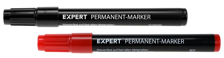 Vodootporni marker Lyra EXPERT crni 1,5-3mm širine 10kom/pak, Z8411010
