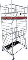 Alu pokretna skela KRAUSE® MONTO® PROTEC® XXL širina 2,00x1,20m, RV= 5,30m, Z945129
