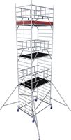 Alu pokretna skela KRAUSE® MONTO® PROTEC® XXL širina 2,00x1,20m, RV= 8,30m, Z945150
