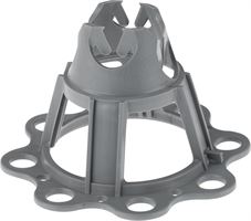 Abstandhalter mit Grundplatte 40/50mm für Eisen 8-16mm, 200Stk/Sack 60Sack/Pal, ZATM4050