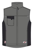 Zimski prsluk LO-ACTIVE antracit/crno 245 g/m² vel. 52 5kom/pak, ZLO-ACTAS-WW52