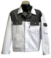 Bluza LO-PROTEC bela/siva 245 g/m² vel. 54, ZLO-PROTEC-BJ54