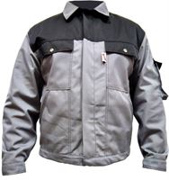 Radna jakna LO-PROTEC sivo/crna 245 g/m² vel. 50, ZLO-PROTGBBJ50