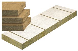 Mineralna fasadna ploča (kamena vuna) 035 5cm, 1200x400mm, 1,92m²/paket 12pak/pal, ZMWPT05