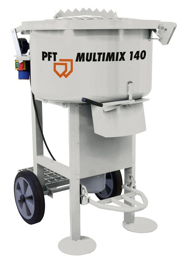 Horizontalna prinudna mešalica PFT MULTIMIX 140 2,3kW/230V/50Hz Inhalt 140l, Z00627406