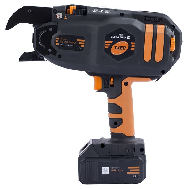 =81= Mašina za vezivanje žice oko armature TJEP ULTRA GRIP 40 s 2 baterije, punjačem, žicom, u koferu, Z124002