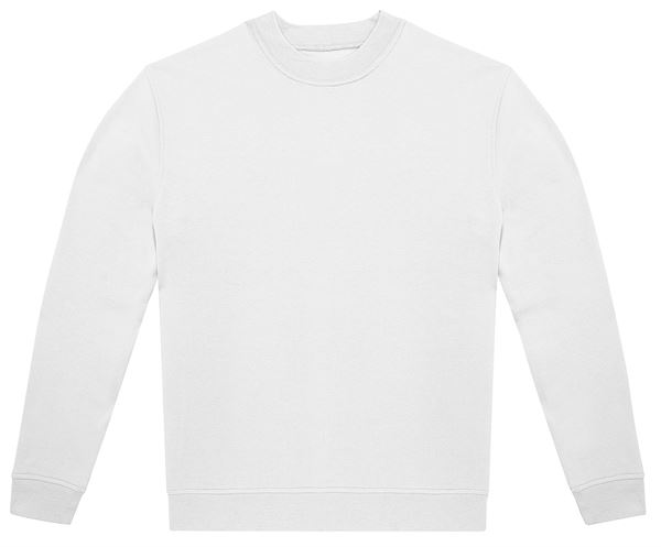 Sweatshirt B&C WG004, weiß, 280g/m², Gr. XL, VPE10, Z23642WXL