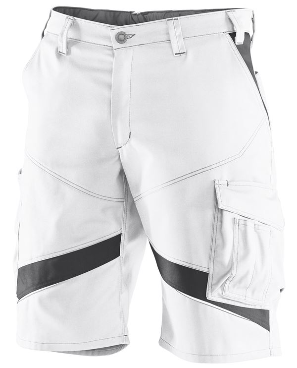 Kratke pantalone KÜBLER ACTIVIQ bele/antracit 270 g/m² vel. 56, Z2450109756