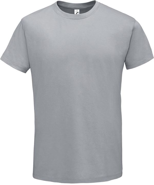T-Shirt, siva, 150 g/m², vel. 2XL, 10kom/pak, Z251380PUGR2XL