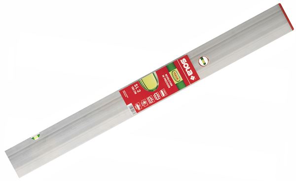 Letva za glazure s libelom SL 2 SOLA 200cm 2010601, Z370202