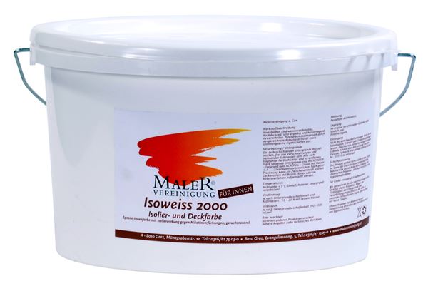 Boja za izolaciju i sanaciju ISOWEISS unutarnja mat 10l/kanta 24kanta/pal, Z4164