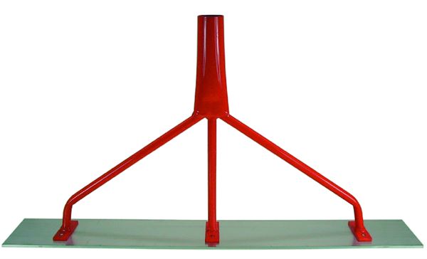 Letva za ravnanje betona alu 80cm, glatka, bez drške, Z90112