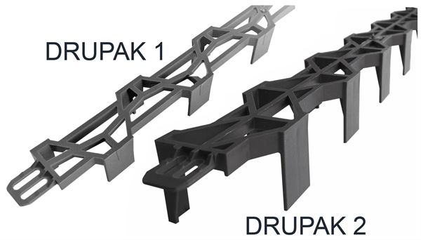 Držač razmaka DRUPAK 1 20mm bez PVC 2m/štg, utaknut, 100m/bunt, 60bunt/pal, ZDPF20200