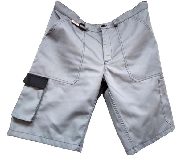 Kratke pantalone LO-PROTEC sivo/crne 245 g/m² vel. 52, ZLO-PROTGBAS52